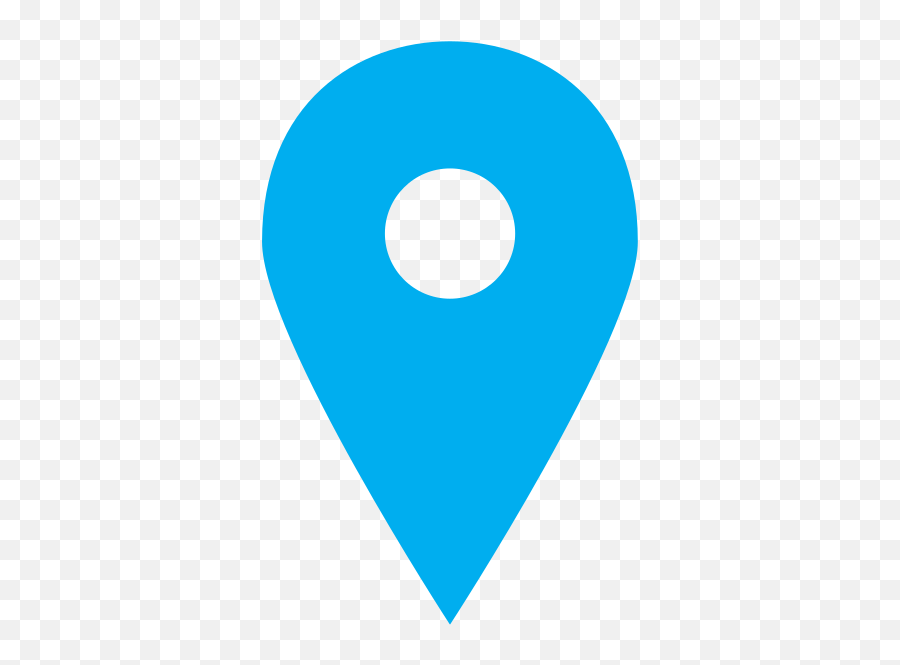 Map Marker - Blue Map Marker Png Emoji,Location Pin Emoji