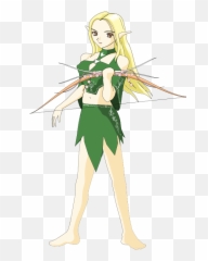 Elvish - Fée Archer Emoji,Peter Pan Emoji