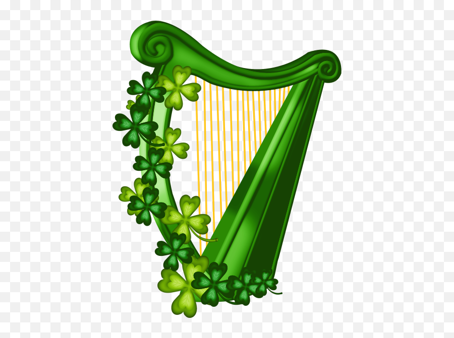 Instrument Musique Tube - Clip Art Celtic Harp Emoji,Harp Emoji