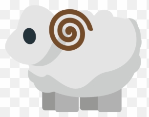 Emojione1 1f40f Emoji,Goat Emoji