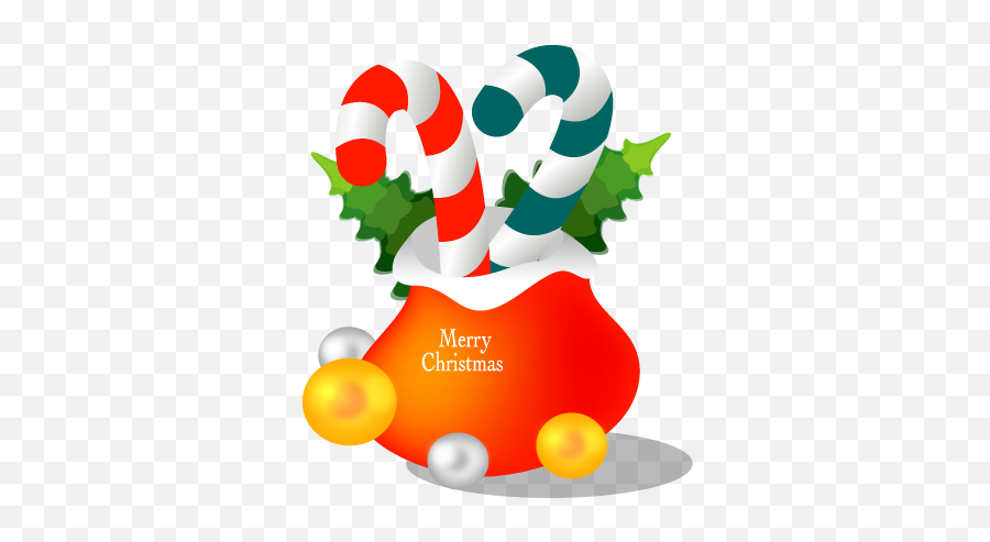 Christmas Gift Bag Icon - Christmas Gift Icon Png Emoji,Emoji Christmas Gifts
