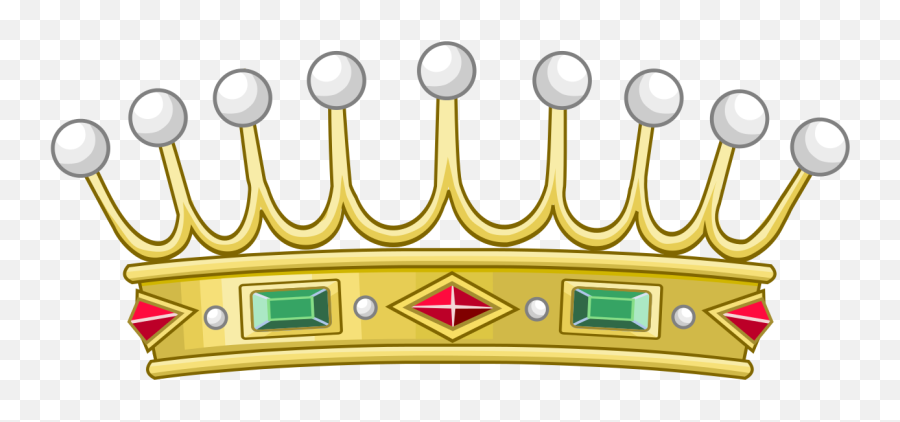 Coronet Of A Count Of Brazil - Count Coronet Emoji,Crown Emoticon