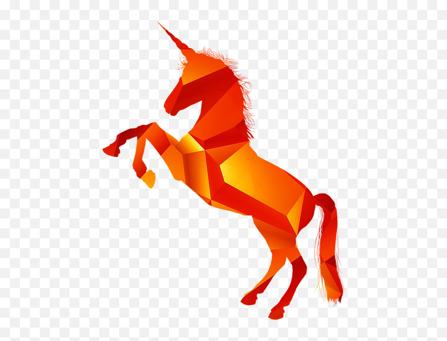 Orange Pink Horse Flower - Galaxy Unicorn Emoji,New Unicorn Emoji
