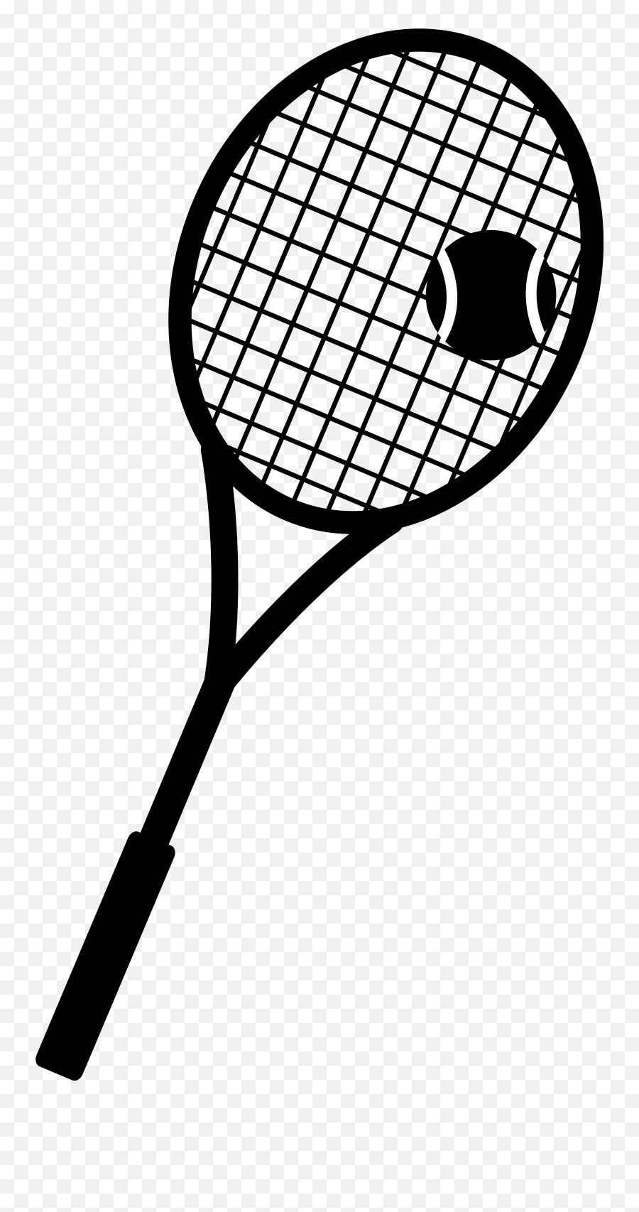 Crossed Tennis Racket Clipart Free - Tennis Racket Clipart Black And White Emoji,Tennis Racket Emoji