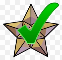 Featured Article Star - Green Emoji,Green Check Emoji