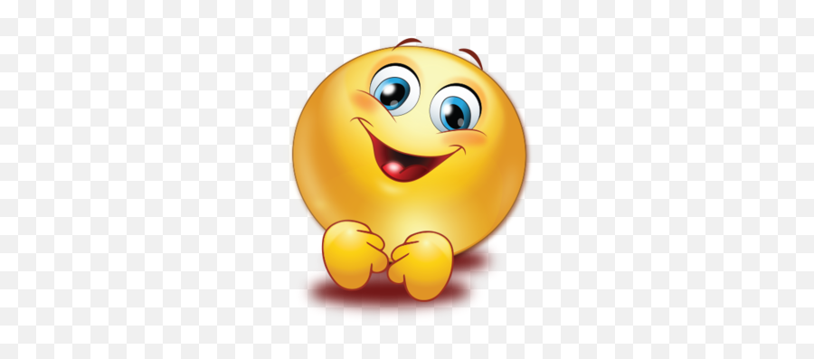Warm Exciting Smile Emoji - Excited Emoji Transparent Background,Excited Emoticon