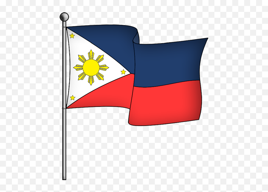 Download Flag Cartoon - Philippine Flag Clipart Transparent Emoji,Philippines Flag Emoji