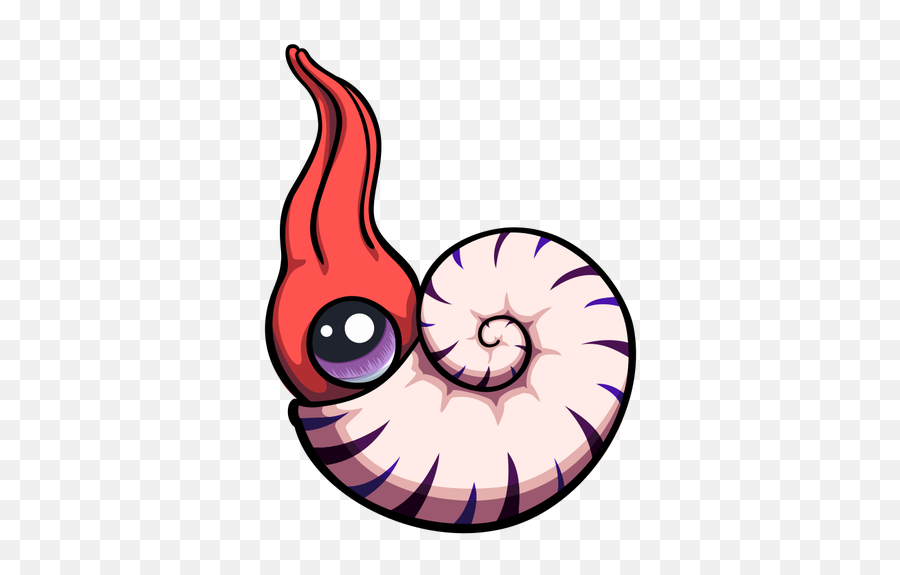 Pink Baby Snail - Ammonite Cartoon Emoji,Pink Emoji Outfit