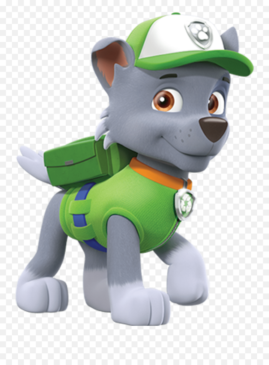 Rocky Paw Patrol Clipart Png - Rocky Paw Patrol Clipart Emoji,Rocky Emoji