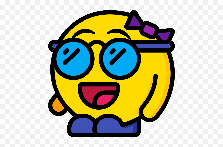 Nerd - Emoji De Relajado,Girl Nerd Emoji