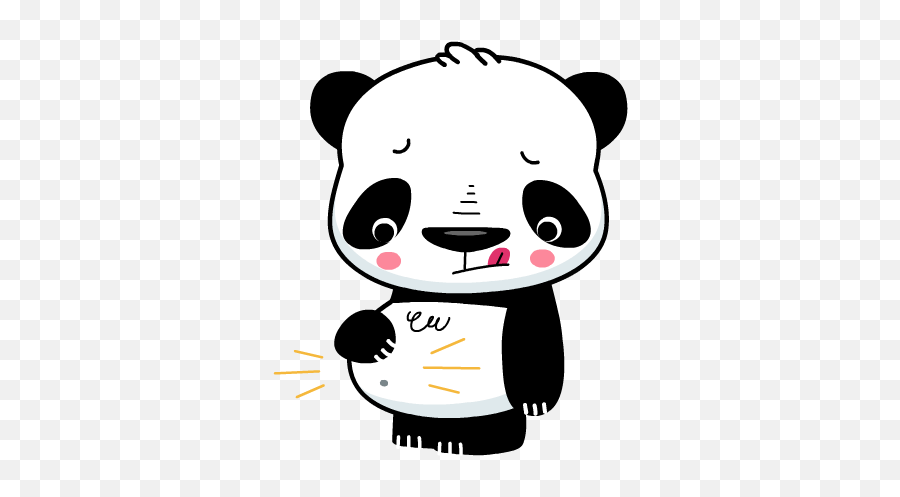 Download Panda Hilli Kushnir Silly - Panda Working Emoji,Panda Emoji