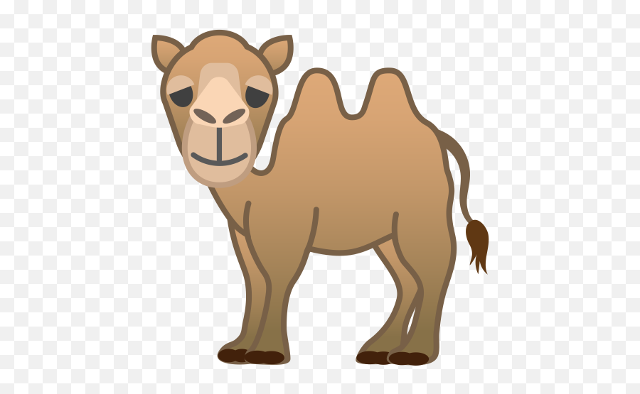 Two Hump Camel Icon Noto Emoji Animals Nature Iconset Google - Camel Emoji,Llama Emoji