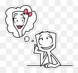Love Stickers For Facebook And Social Media Platforms - Cartoon Emoji,Fb Thinking Emoji