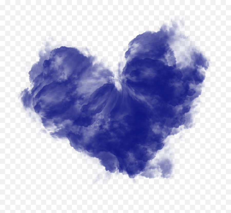 Ftestickers Smoke Cloud Heart - Heart Cloud For Picsart Emoji,Smoke Cloud Emoji