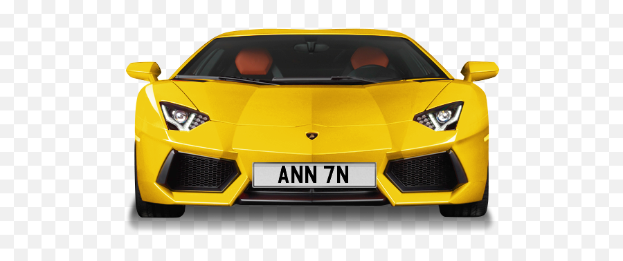 Ann 7n - Your Personalised Registration Number Private Car Number Plate 434 Emoji,Sports Car Emoji