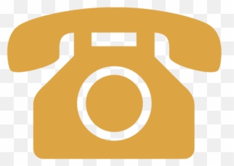 Vintage Telephone Graphic - Circle Emoji