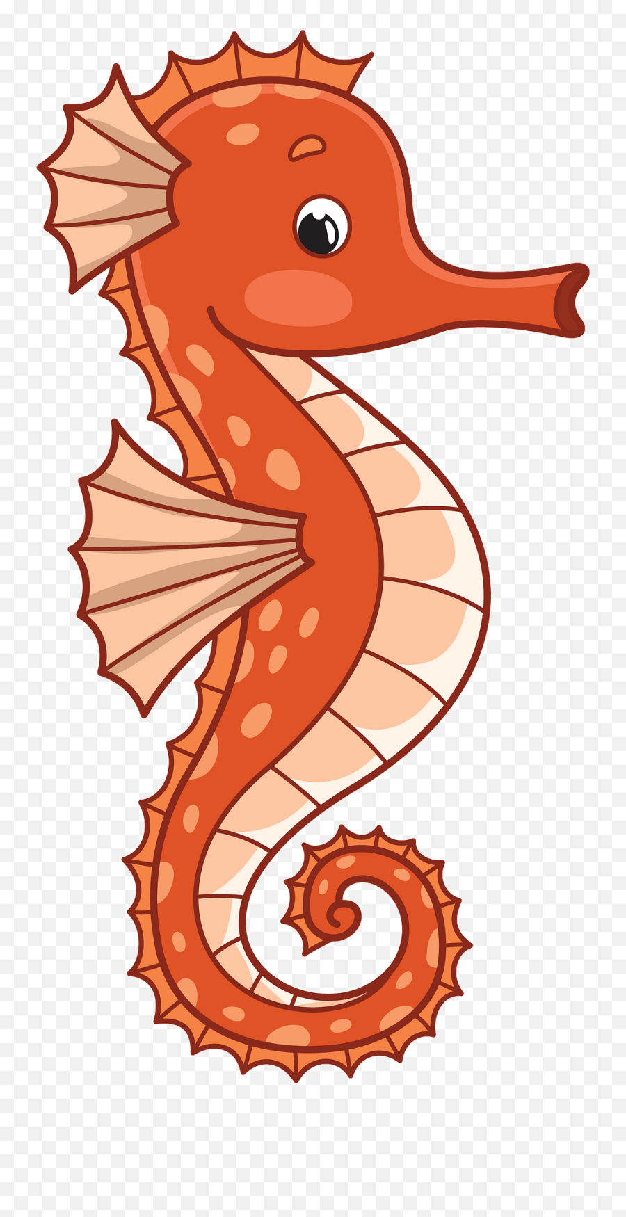 Seahorse Clipart - Clip Art Sea Horse Emoji,Seahorse Emoji
