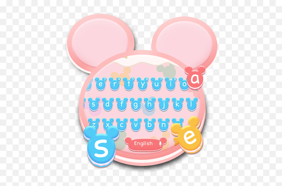 Sweet Micky Macaroon Keyboard Theme Amazoncouk Appstore - Dot Emoji,Peach Emoji Android