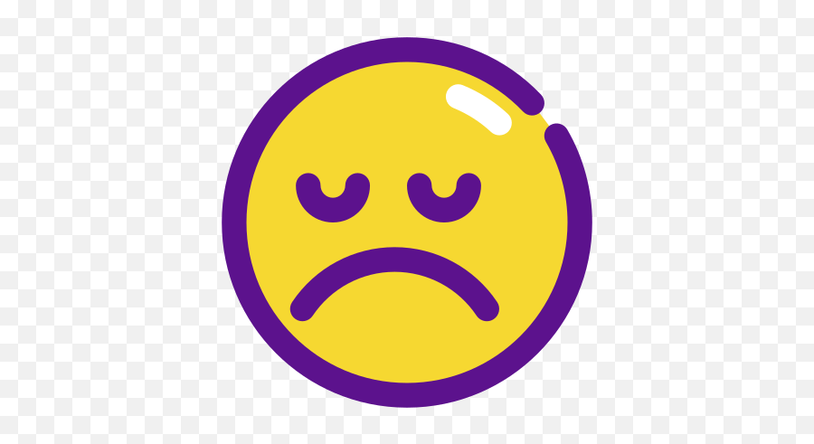 Sad - Free Smileys Icons Happy Emoji,Weak Link Emoji