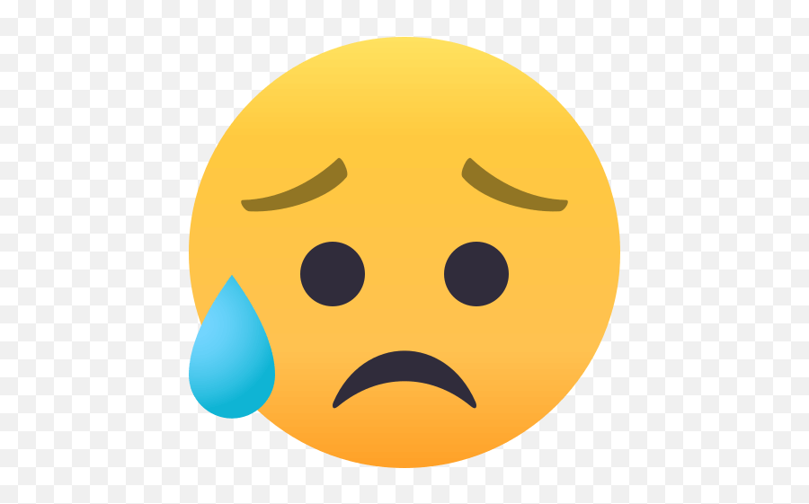 Sad But Relieved Face Png Emoji,Idc Emoji