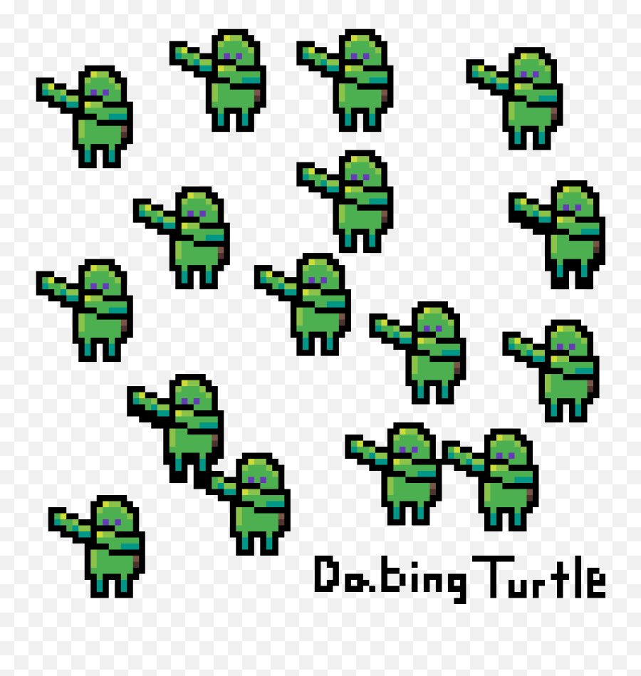 Pixilart - Dot Emoji,Turtle Emoticon Text