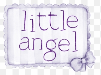 Little Angel Baby Lavender Kids - Yorkshire Terrier Emoji,Rainbow Emoji