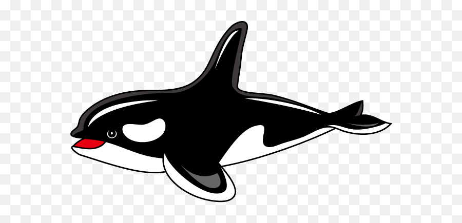 Whale Clipart - Killer Whale Clip Art Emoji,Orca Emoji