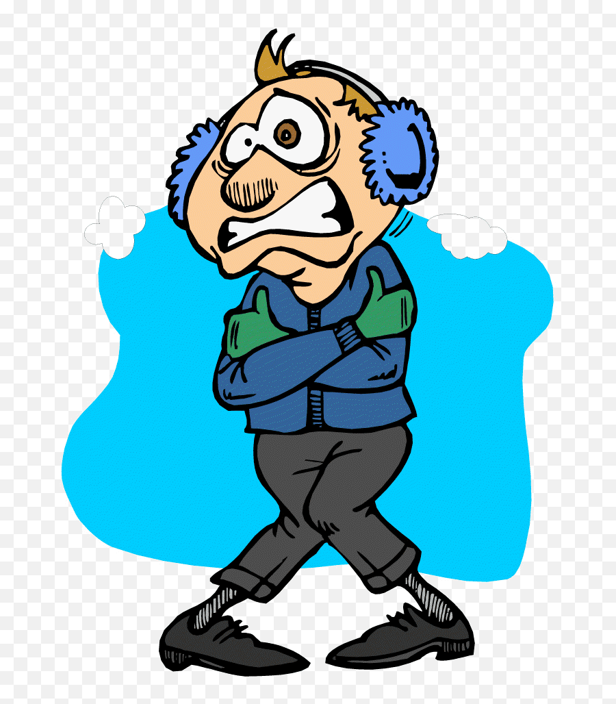 Clip Art Graphic Huge Freebie - Person That Is Cold Emoji,Freezing Cold Emoji