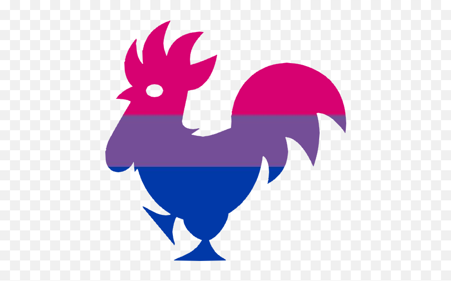 Gay Lesbian - Transparent Chicken Emoji,Flag Chicken Emoji