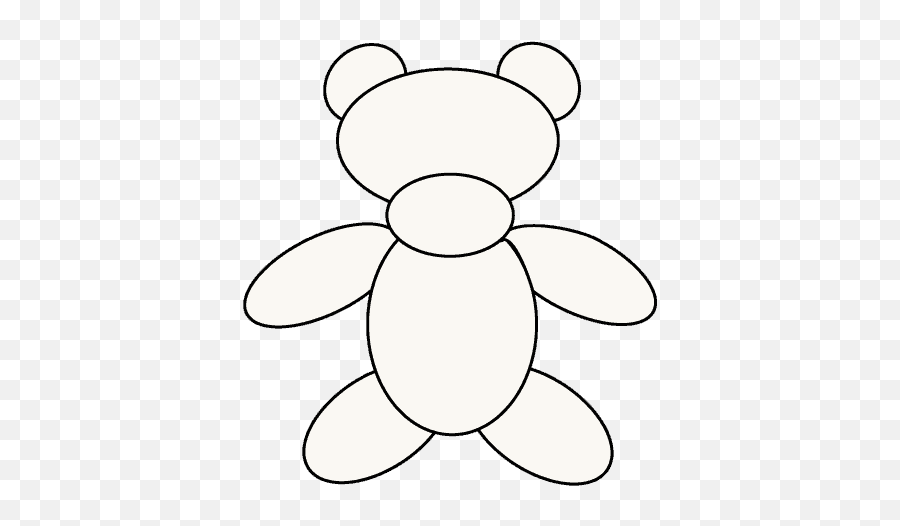 How To Draw A Teddy Bear - Illustration Emoji,Emoji Teddy Bears