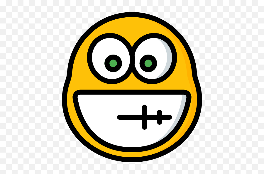 Excited - Circle Emoji,Excited Emoticon