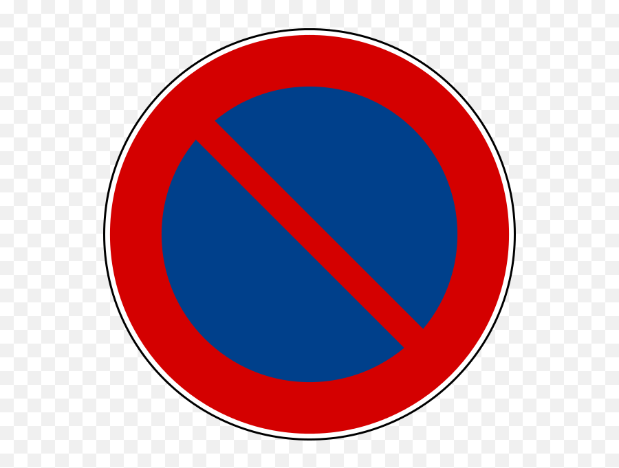 Italian Traffic Signs - Divieto Di Sosta Png Emoji,Italian Emoji