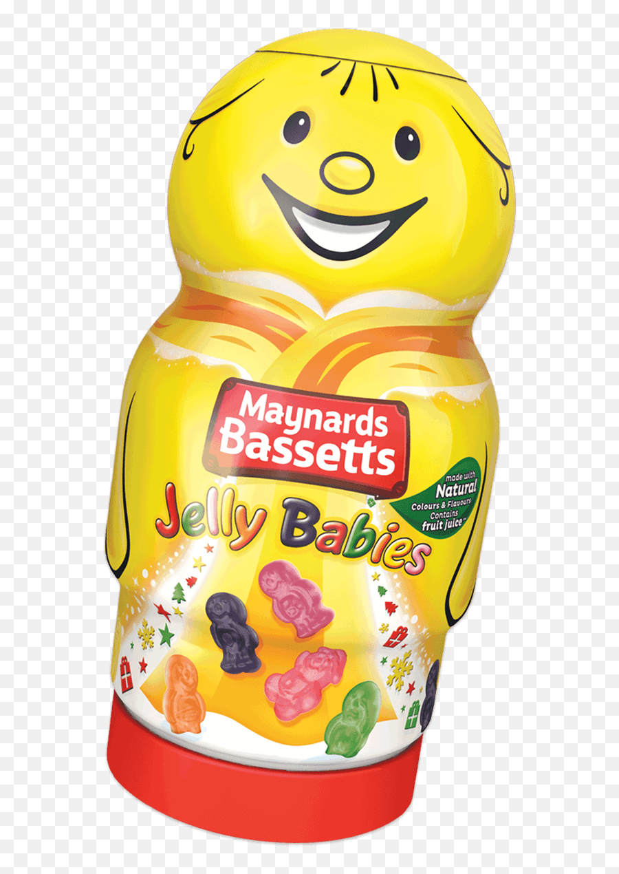 Jelly Babies Novelty Girl Jar 495g - Maynards Bassetts Jelly Babies Jar Emoji,Emoticon Gifts