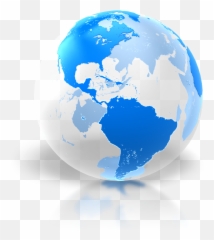 Globe Icon Transparent Background - Earth Emoji