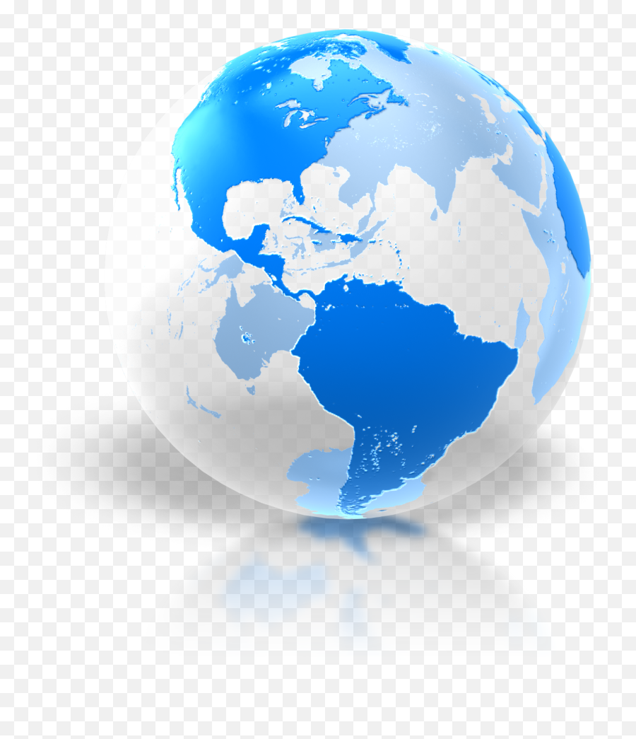 Globe Icon Transparent Background - Transparent Earth Globe Emoji,Earth Emoticon