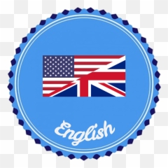 Badge Flair English - Simbolo Da Lingua Inglesa Emoji