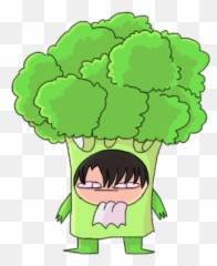 Sad Clipart Broccoli Sad Broccoli - Attack On Titan Wowza Wowzers Emoji,Broccoli Emoticon