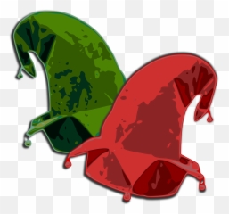 Hat Pointed Hat Clothing Jester Joker - Elf Hat Clip Art Emoji,Witch Hat Emoji