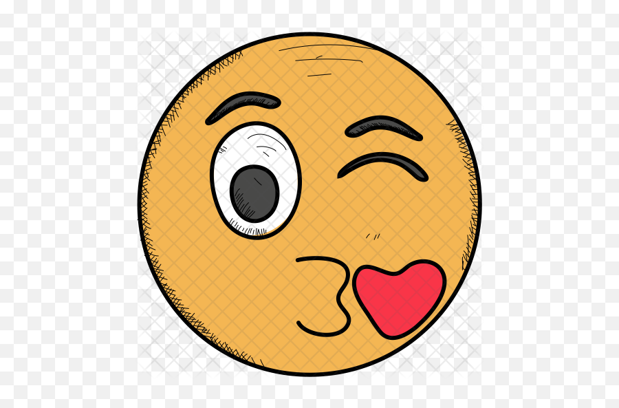 Fall In Love Emoji Icon Of Colored - Clip Art,Falling Emoji