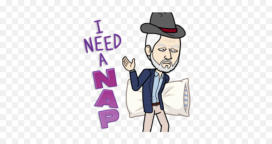 An Emoji - Bitmoji I Need A Nap,Suit Emoji