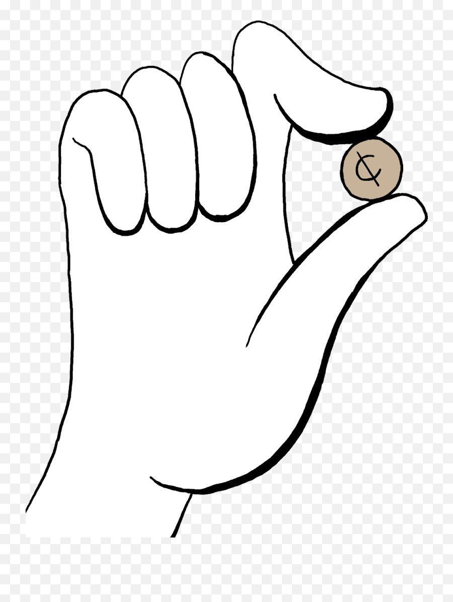 Free 50 Cents Cliparts Download Free - Cartoon Hand Holding Penny Emoji,Cents Emoji