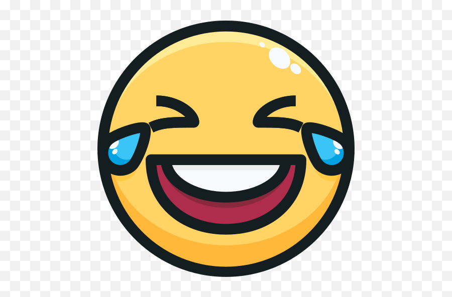 Laughing - Free User Icons Smiley Emoji,What Is Xd Emoji