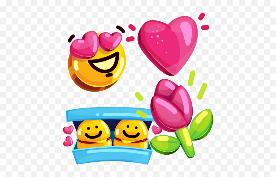 Love Stickers For Whatsapp - Wastickerapps U2013 Apps On Google Play Smiley Emoji,Emoji Icon Bracelets