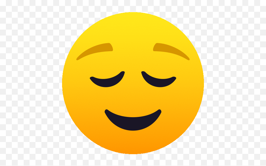 Relieved Face People Gif - Relieved Face Emoji Gif,Emoji Relieved Face