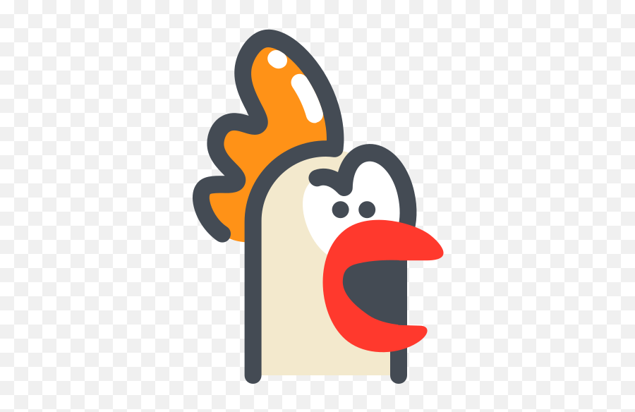 Cock Scream Freak Emoji Free Icon Of - Happy,Scream Emoji