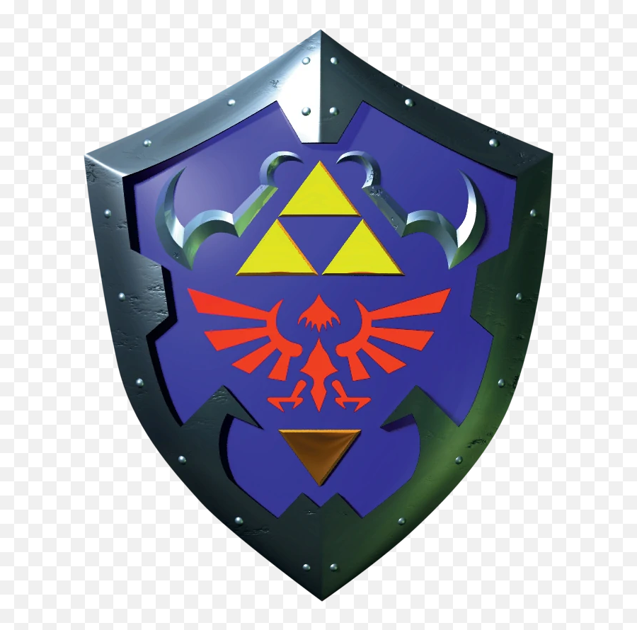 Hylian Shield - Zelda Wiki Ocarina Of Time Shield Emoji,Shield Emoji