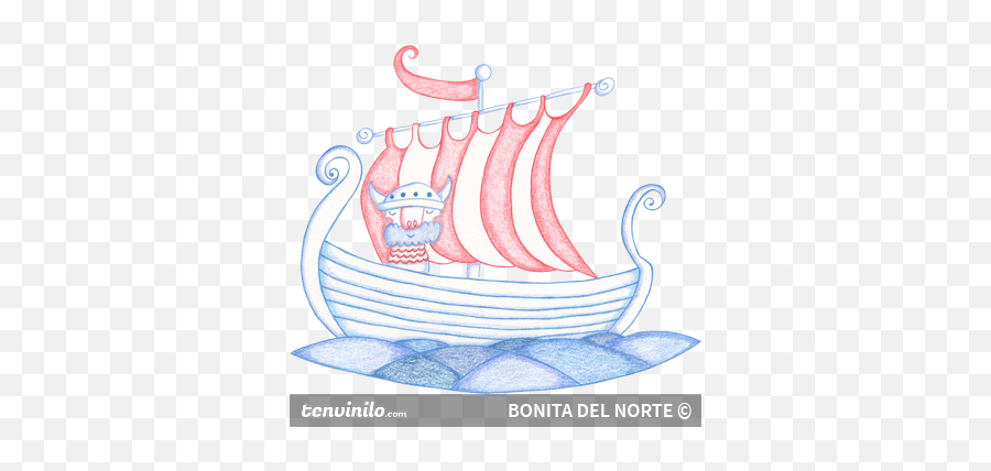 Viking Ship Sticker - Marine Architecture Emoji,Viking Emoji