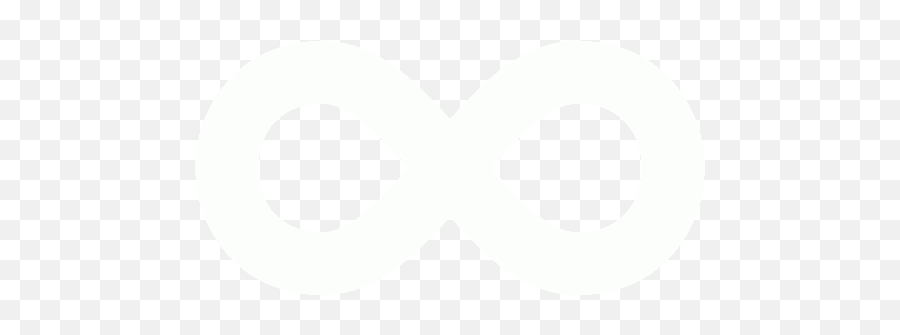 White Infinity Icon - Transparent White Infinity Symbol Emoji,Infinity Emoticon
