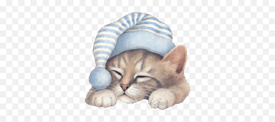 Cat Nap - Gifs Emoji,Cat And Zzz Emoji