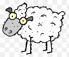 Free Sheep Image Download Clip - Dot Line Rymes Emoji